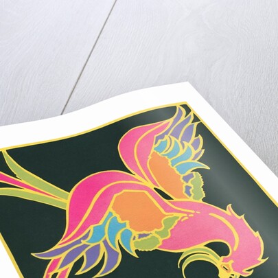 Color, Fantastic Bird by Anonymous
