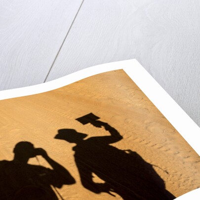 Photographers' Shadows, Morodova, Madagascar by Anonymous