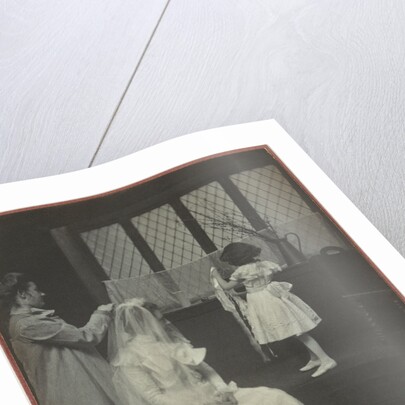 The Wedding: Of Gertrude Kasebier O'Malley, with Sister Hermione Turner and Flower Girl Marjorie Morrelli by Anonymous