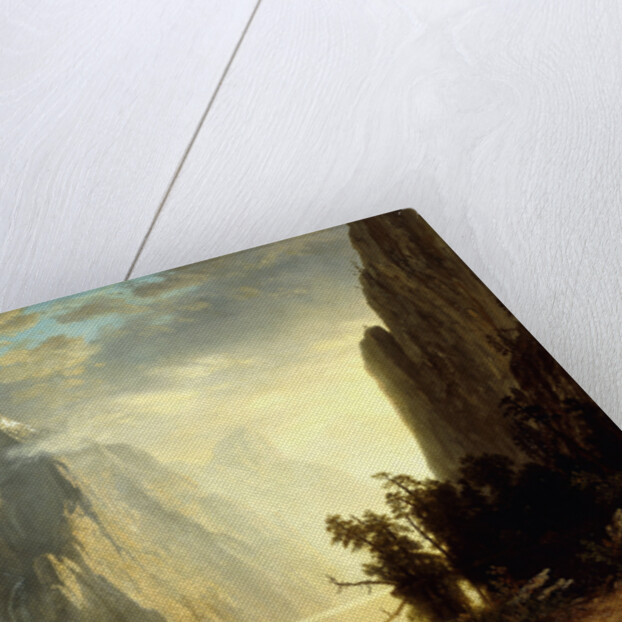 A Lake in the Sierra Nevada by Albert Bierstadt