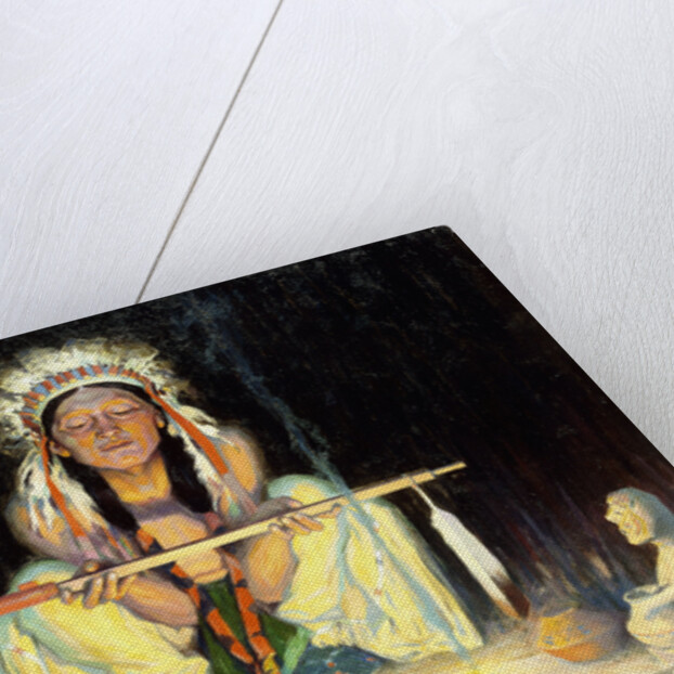 Offering to the Great Spirit by Eanger Irving Couse