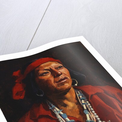 Juan, Pueblo Indian by Eanger Irving Couse