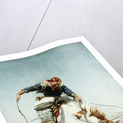 Bronco Rider by William Herbert 'Buck' Dunton