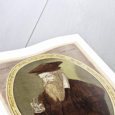 Portrait of the cartographer, Gerardus Mercator by Anonymous