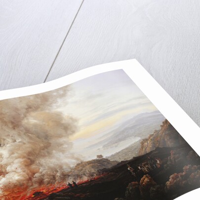 The Eruption of Vesuvius by Johan Christian Dahl