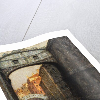 Venice - the Bridge of Sighs by Henri Le Sidaner