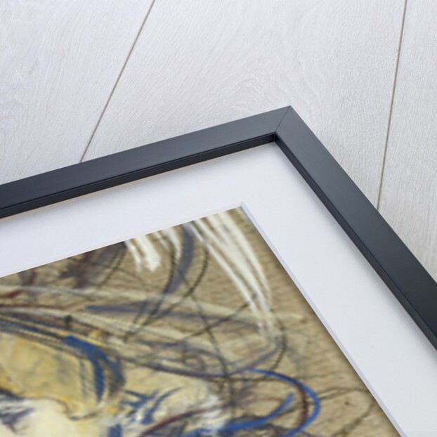 Profile of Woman: Jane Avril by Henri de Toulouse-Lautrec