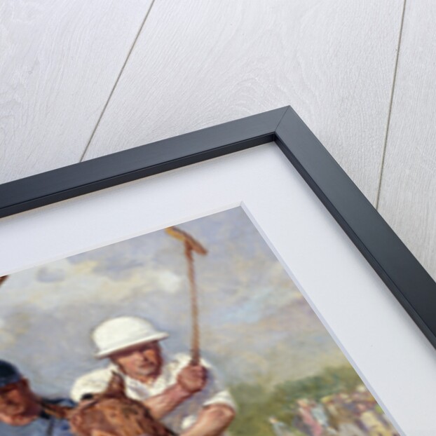 A Polo Match by Ludwig Koch