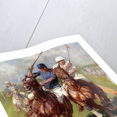 A Polo Match by Ludwig Koch