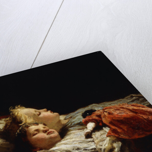 Sweet Slumber by Karl Wilhelm Friedrich Bauerle