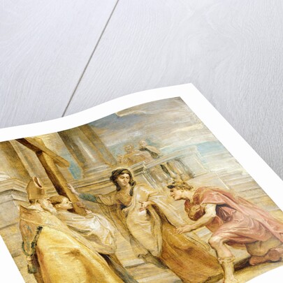 Constantine Worshipping the True Cross by Peter Paul Rubens