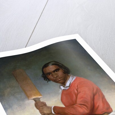 Portrait of Nannultera, a Young Poonindie Cricketer by John Michael Crossland
