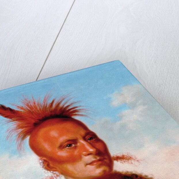 Sharitarish (Wicked Chief), Pawnee by Charles Bird King