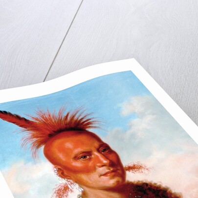 Sharitarish (Wicked Chief), Pawnee by Charles Bird King