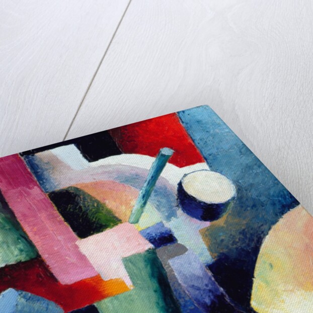 Colored Composition of Forms by August Macke