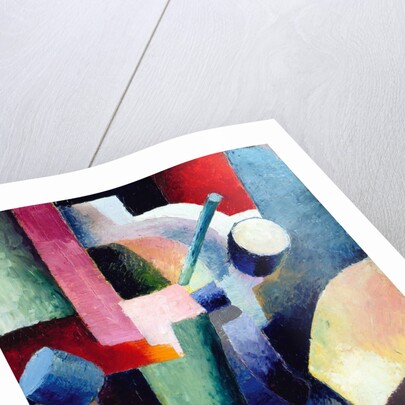 Colored Composition of Forms by August Macke