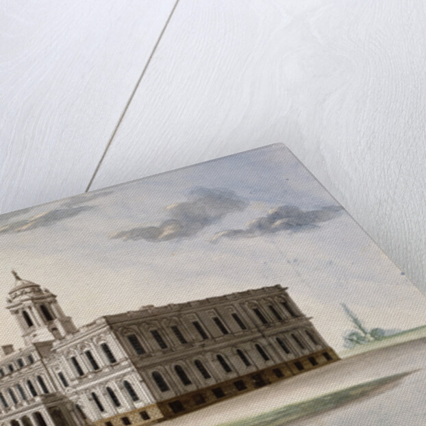 City Hall, New York by Alexander Jackson Davis