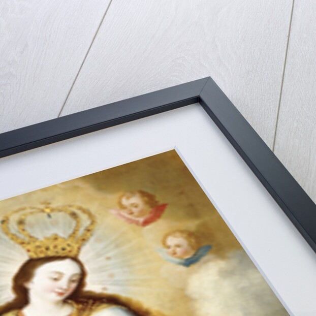 Apocalyptic Virgin of Quito attributed to Jose Cortez de Alcocer, Quito School by Anonymous