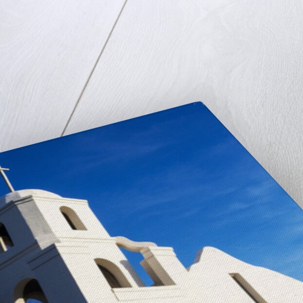 Old Mission Church - Our Lady of Perpetual Help With Blue Sky by Anonymous
