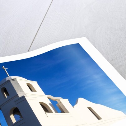 Old Mission Church - Our Lady of Perpetual Help With Blue Sky by Anonymous
