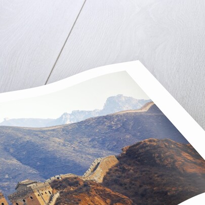 Evening Light on The Great Wall of China by Anonymous