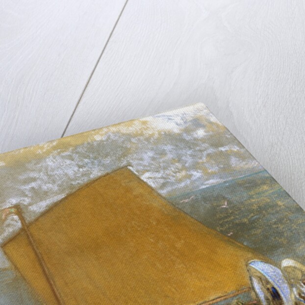 La Voile Jaune (The Yellow Sail) by Odilon Redon