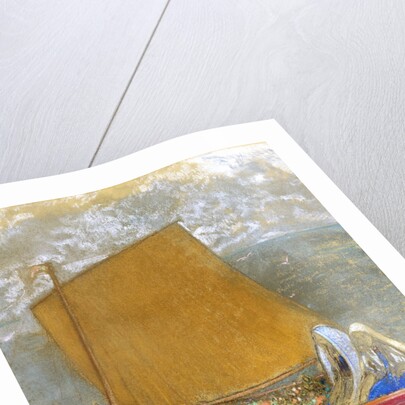 La Voile Jaune (The Yellow Sail) by Odilon Redon