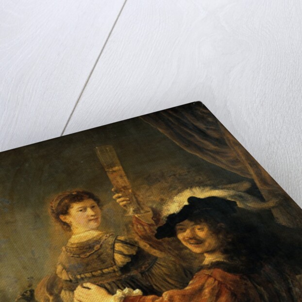 Rembrandt and Saskia in the Parable of the Prodigal Son by Rembrandt van Rijn