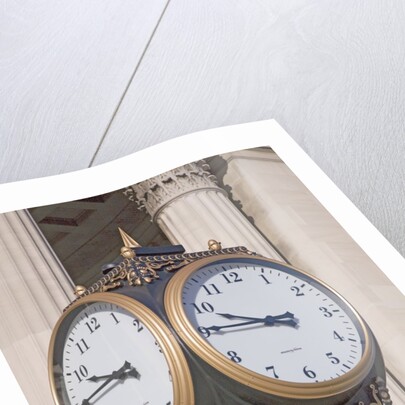 Antique Public Clock Philadelphia PA by Anonymous