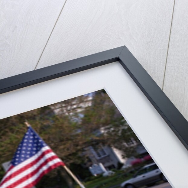 US Flag on Memorial Day, Concord, MA by Anonymous