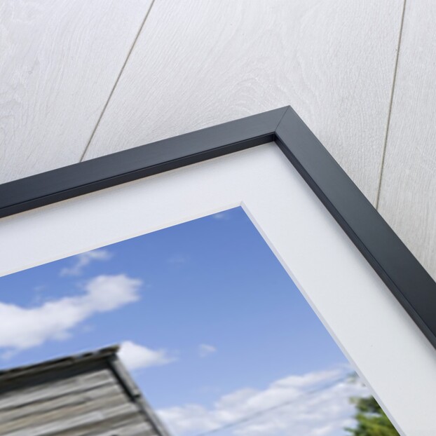 Deserted western town front by Anonymous