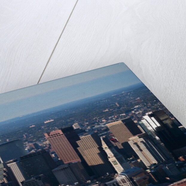 Sunrise Aerials of Boston Skyline and New England by Anonymous