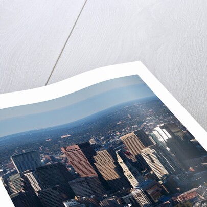 Sunrise Aerials of Boston Skyline and New England by Anonymous