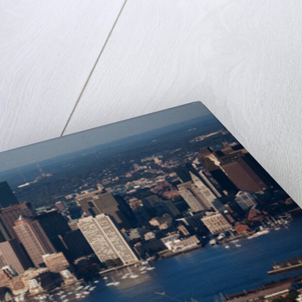 Sunrise Aerials of Boston Skyline and New England by Anonymous