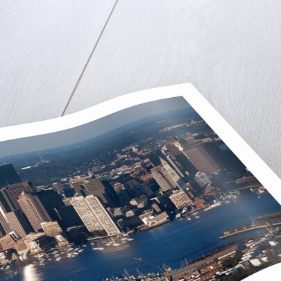 Sunrise Aerials of Boston Skyline and New England by Anonymous