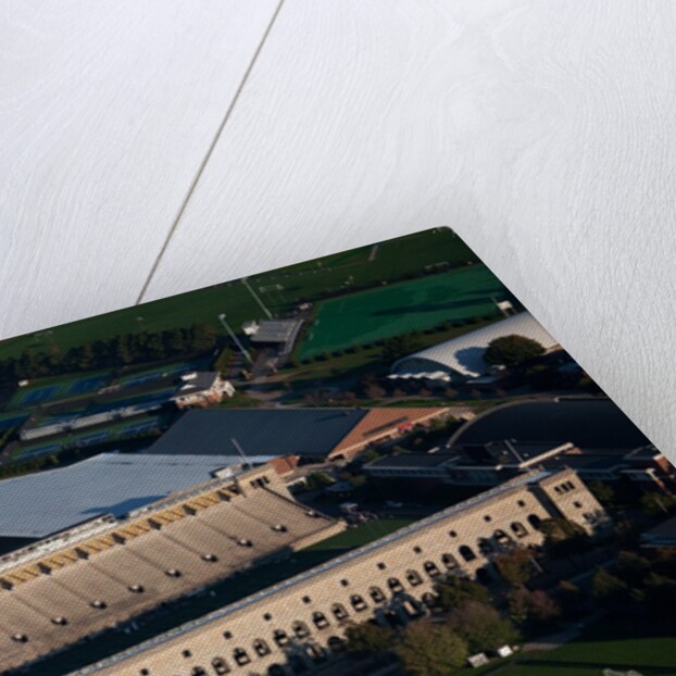 Sunrise Aerials of Soldiers Field, Harvard in Cambridge by Anonymous