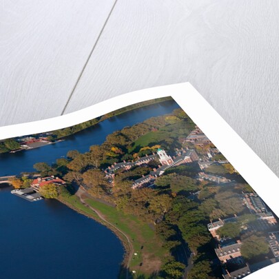 Sunrise Aerials of Charles River, of Cambridge, Boston and New England by Anonymous
