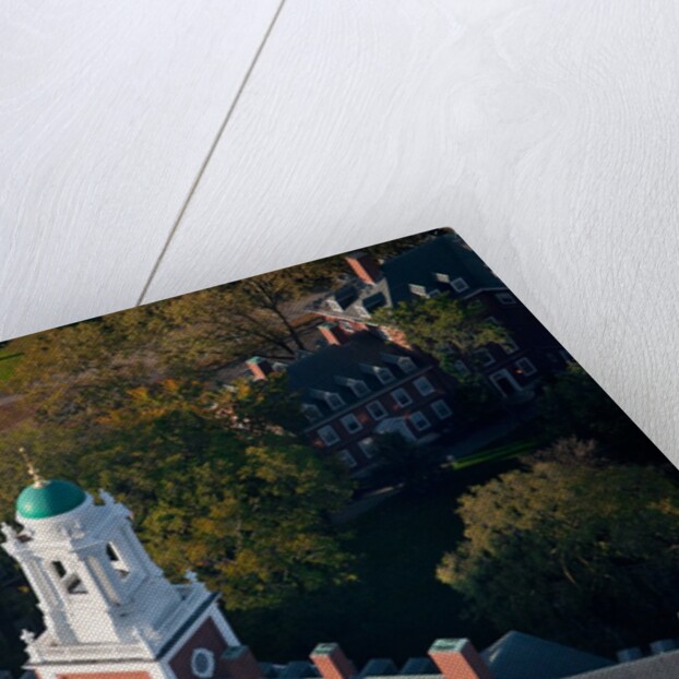 Sunrise Aerials of Eliot House Clock Tower, Harvard, New England by Anonymous