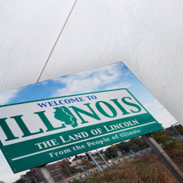 Welcome to Illinois and trash by Anonymous