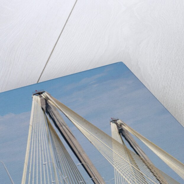 The Clark Bridge over the Mississippi River, also known as Cook Bridge, at Alton, Illinois by Anonymous