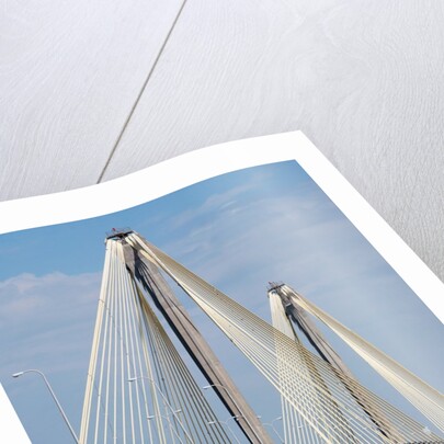The Clark Bridge over the Mississippi River, also known as Cook Bridge, at Alton, Illinois by Anonymous