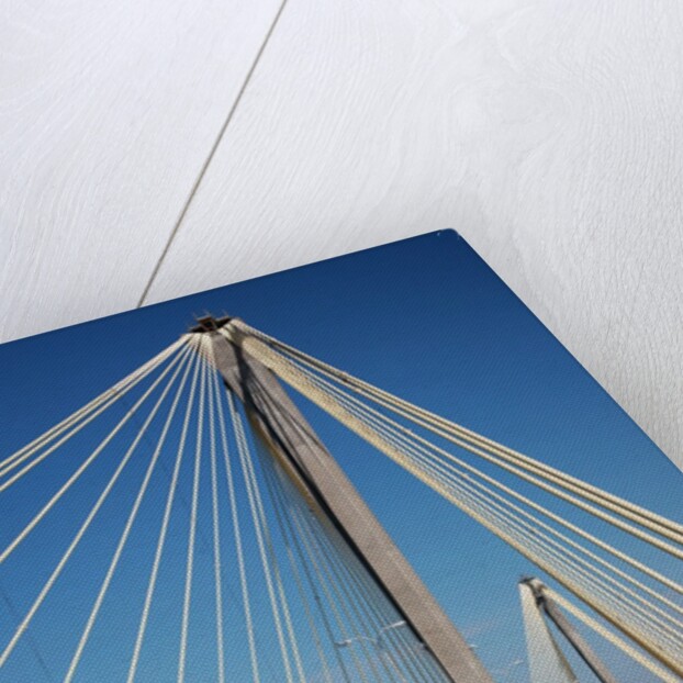 The Clark Bridge over the Mississippi River, also known as Cook Bridge, at Alton, Illinois by Anonymous