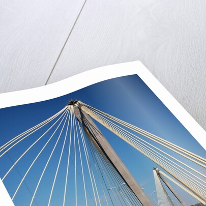 The Clark Bridge over the Mississippi River, also known as Cook Bridge, at Alton, Illinois by Anonymous