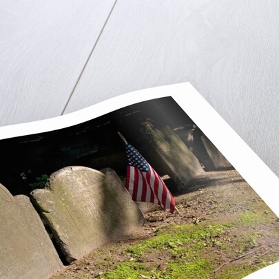 Revolutionary War tombstones by Anonymous