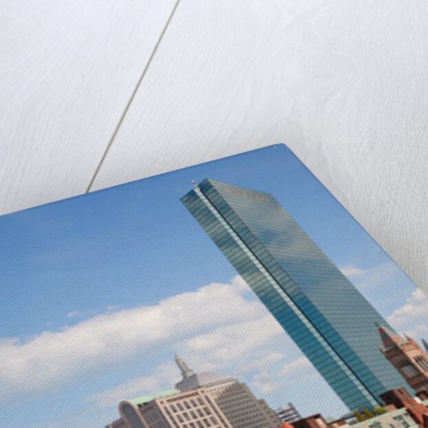 John Hanncock Tower at Back Bay in summer, Boston, MA by Anonymous