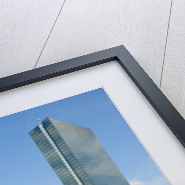 John Hanncock Tower at Back Bay in summer, Boston, MA by Anonymous