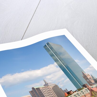 John Hanncock Tower at Back Bay in summer, Boston, MA by Anonymous