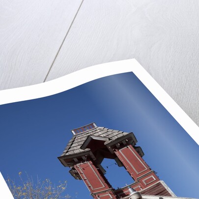 Fire Department steeple, Ridgeway, CO by Anonymous
