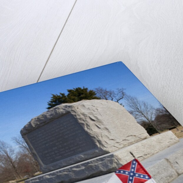 Confederate Flag at The Hermitage, President Andrew Jackson Mansion by Anonymous