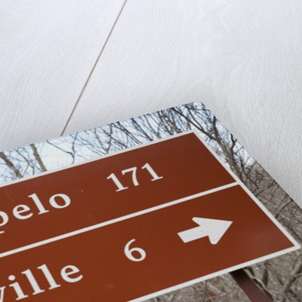 Signs to Tupelo and Nashville by Anonymous